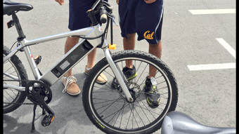 Lost eBike - Grey 'Mahindra GenZe' - Easy to spot 2