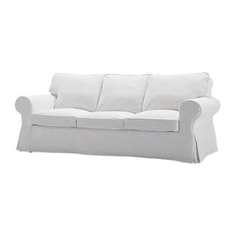 Ikea Ektorp 3 Seat Sofa, Blekinge white - $180 2