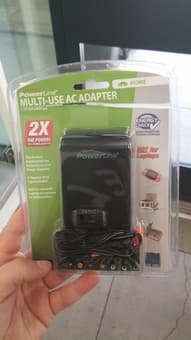 Multi-use AC adapter 3-12v 600mA - brand new - $5 1