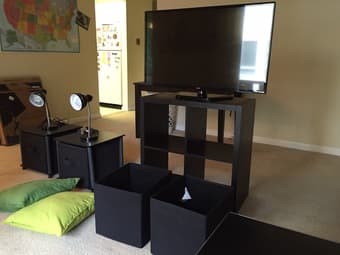 LG 42'' TV PLUS FURNITURE $300 OBO 1