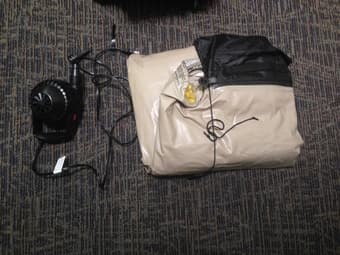 Air Mattress + Electric Air Pump (Coleman - Like New) ($25 OBO) 1