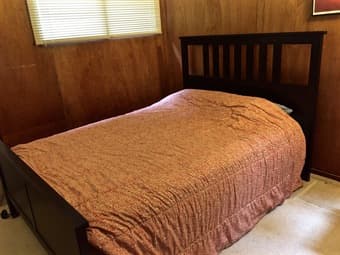 Full sized quality mattress & IKEA frame ONLY $200, great condition! 1