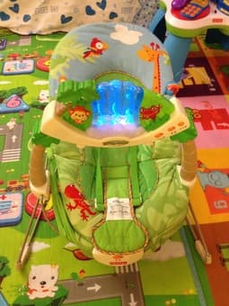 Baby item sale: kid couch, bouncer, gym, musical table 2