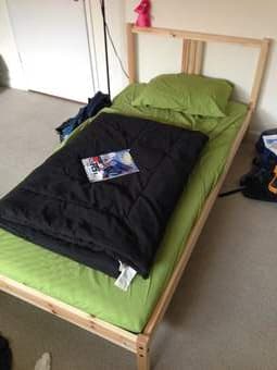 Ikea Twin bed package: frame+base+matress for 2
