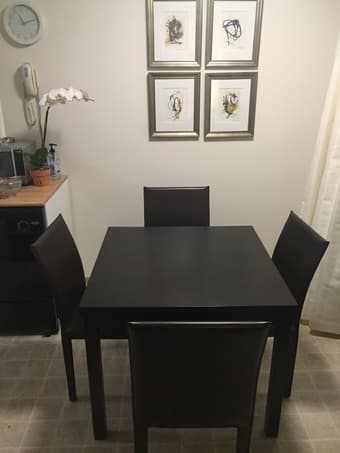 Ikea BJURSTA Extendable Dining Table - $75 1