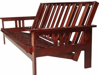 Moving sale: Wood futon frame 1