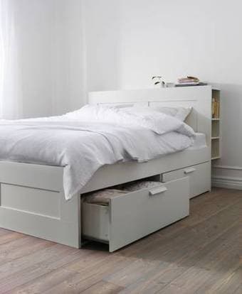 Bed frame with storage, headboard & Mattress - Full - $500 2
