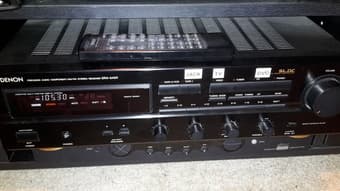 Denon DRA-545R stereo receiver - great condition ($50) 1