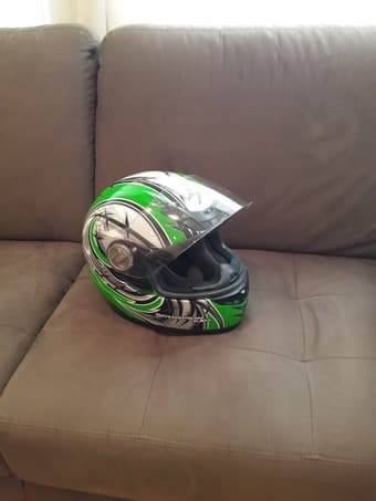 Motorcycle helmet - Scorpion EXO 400, $35 1