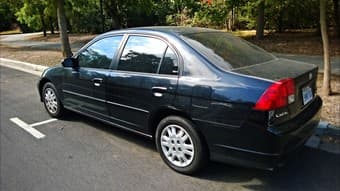 Black Honda Civic 2005 LX - Manual transmission - $4900 2