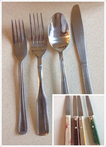 Lots of kitchen stuff, most $ 1 each or less 1