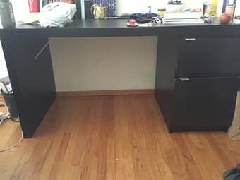 Beautiful wood desk - Like new! $90 1