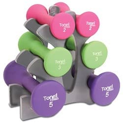 Selling cute & functional dumbbell set 1