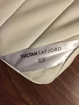 SULTAN TAFJORD Pillowtop, white - $55(sunnyvale) 1