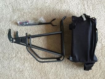 Bicycle Rear Rack and Top Trunk Bag $50 for both! 3
