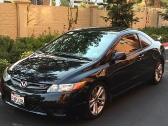 2007 Honda Civic SI, Black, Clean Title - $10500 2