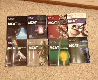 2015 Kaplan MCAT Books (Full Set) $70 1