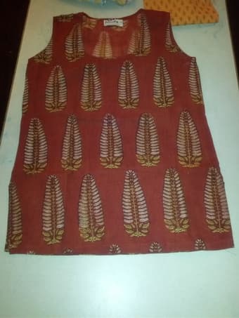 Cotton Indian Kurta for Sale - Size Small (Fab India) 1