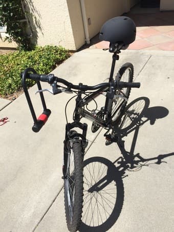 FOR SALE: Bike + lock + helmet= 80 dollars 2