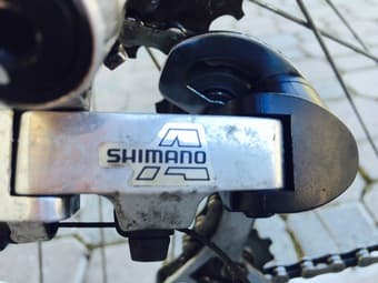Bike - blue 21-speed Diamondback 22" (56 cm) shimano baskets ---$200 3