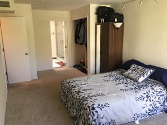 Master Bedroom, full private bath, parking, pool, downtown Palo Alto 2