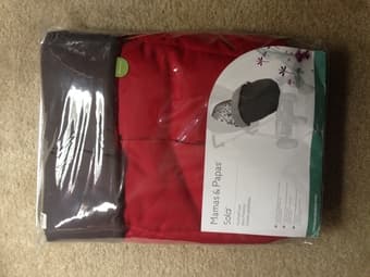Mamas & Papas Sola footmuff/liner - $40 1