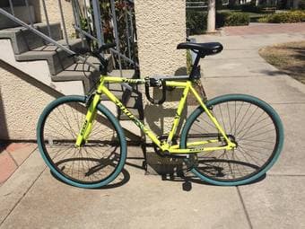 cool bike including lock and pump :) FCFS 1