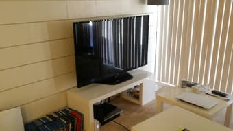 Furniture to go by this weekend (futon, mattress, 55-inch TV, tables.) 2