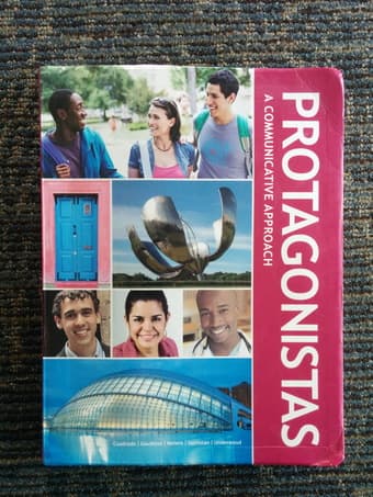 Protagonistas SPANLANG textbook $50 1
