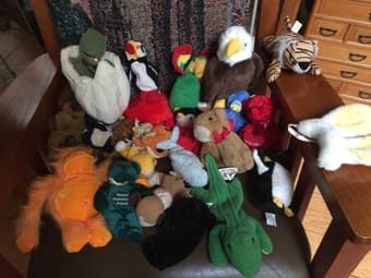 Puppets & Beanie Babies 1