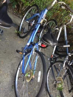 awesome purple/blue raleigh bike for sale- $300 1