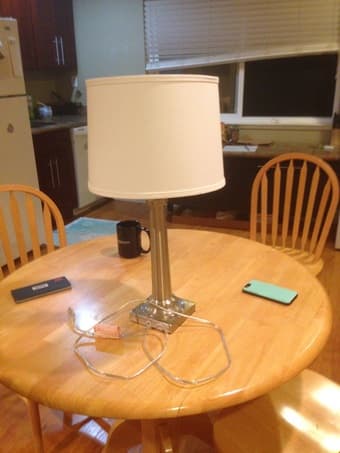 Selling table lamp, $20! 1