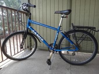 Bicycle, helmet and hand pump for sale 1