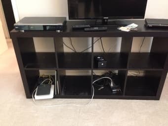 Free Bookcase, End Table and Microwave 2