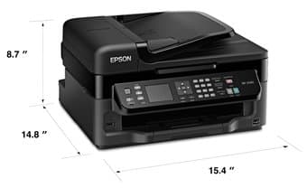 Epson WorkForce All-In-One Wireless Color Inkjet Printer WF-2540, $45 1