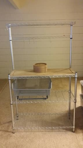 Trinity Baker's Rack / Sliding Baskets 1