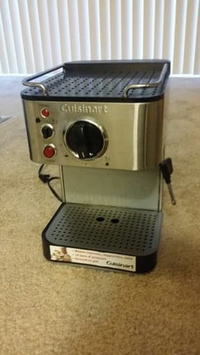 Kitchenaid stand mixer, ice cream maker attachment, toaster, espresso 3