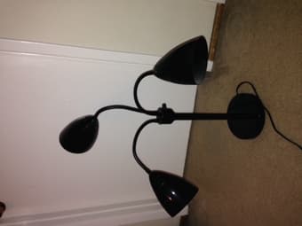 3-head Medusa Gooseneck Desk lamp, $30 1