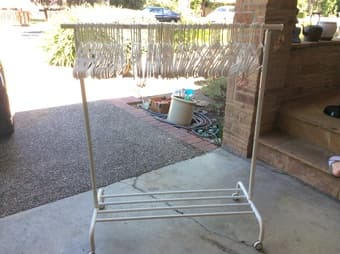Adjustable hangers racks 1