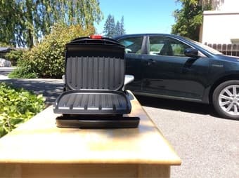 George Foreman large indoor grill $50 2