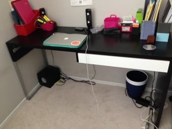 Free Toaster And Ikea desk and lamp for sale  (you must pick up) 1
