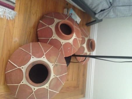 Decorative New Mexican pots 2