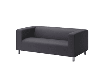 KLIPPAN Loveseat sofa at Mountain View, Vissle gray (only $200) 1