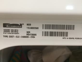 Electric drier $250 3