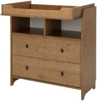 Wooden Changing Table - $40 1