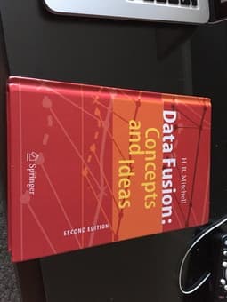 Data Fusion: Concepts and Ideas Hardcover Textbook - $60 1