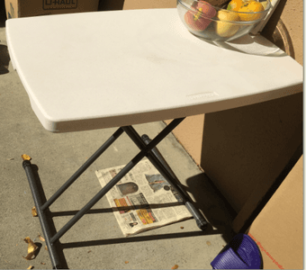 Moving Sale--Teddy Bear, Desk, Microwave Oven, Drying Rack 2