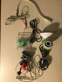 car charger, headsets, web cams 3