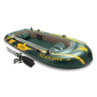 Full set boating gear $100!  Boat, paddles, life vests, dry bag, pump! 1