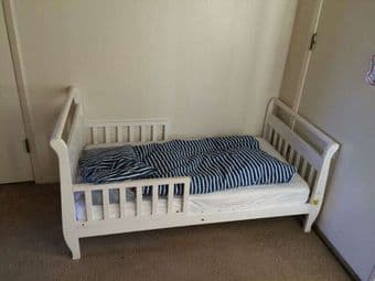 IKEA big kids bed $60, almost new 1